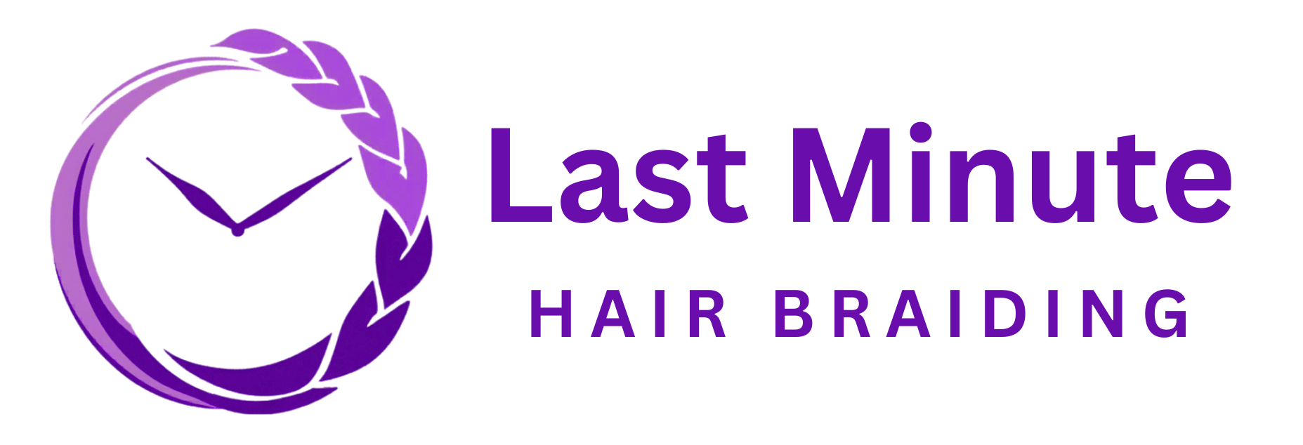 Last minute hair braiding